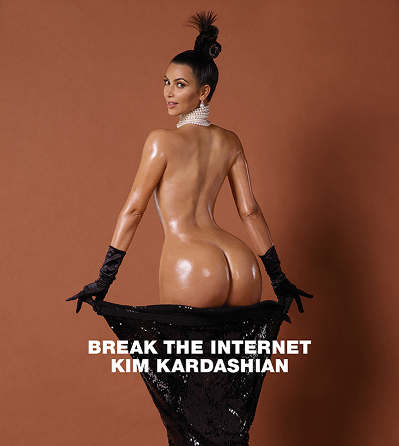 800px x 895px - Kim Kardashian's Naked Ass Breaks the Internet - Taxi Driver Movie