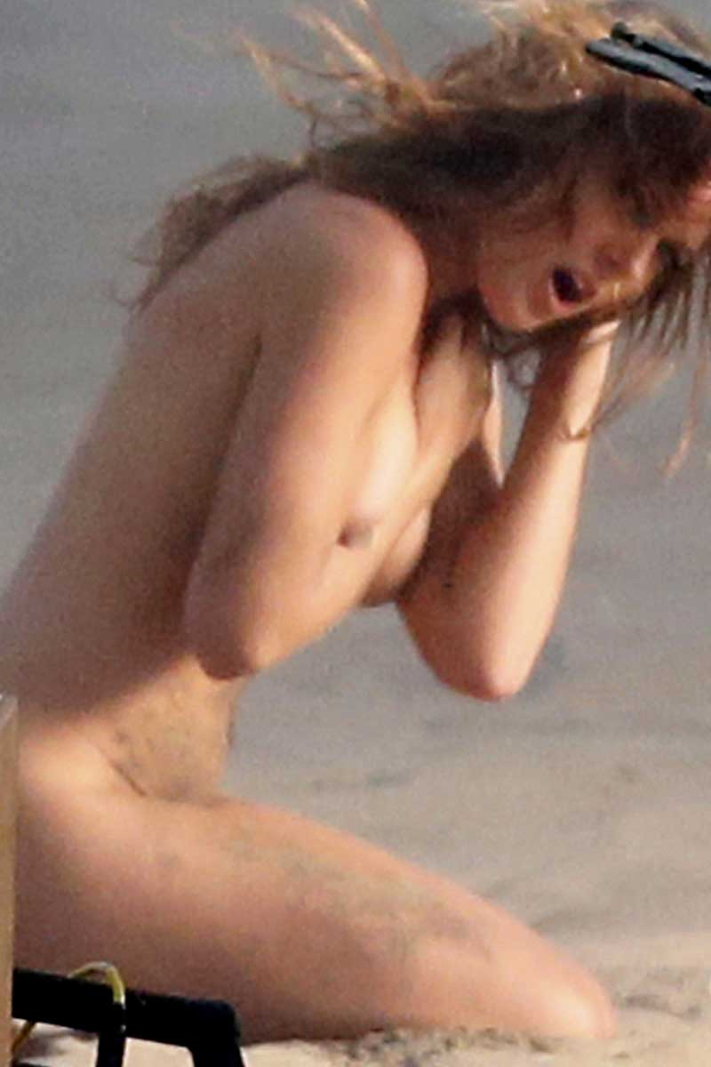 Tove Lo Naked at her Music Video Shoot - Taxi Driver Movie